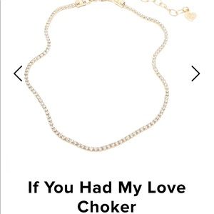 Frazier Sterling “If You Had My Love” Choker